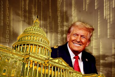 Donald Trump [KINGKONG彩票乐金刚生态官方平台体育直播]8[KINGKONG彩票乐金刚生态官方平台体育直播] [KINGKONG彩票乐金刚生态官方平台体育直播] [KINGKONG彩票乐金刚生态官方平台体育直播] and a gold-plated US Capitol Building